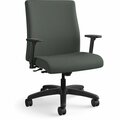 The Hon Co Task Chair, Big/Tall, Mid-back, 32-1/4inx28inx43-1/8in, Iron Ore HONIW801CU19